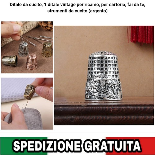 Ditale cucito vintage in - cucito,