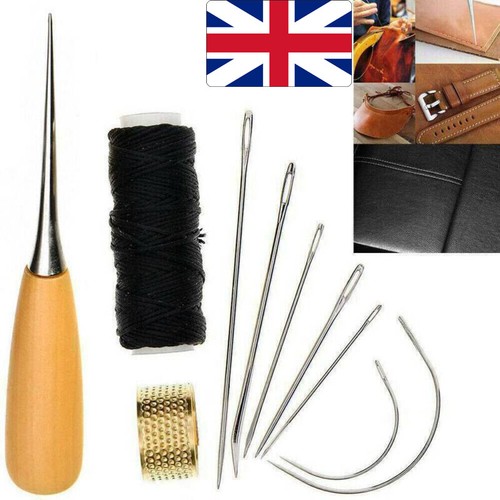 Set aghi cucito pelle - set,