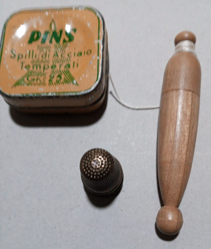 Vintage antico set per sarta - set,