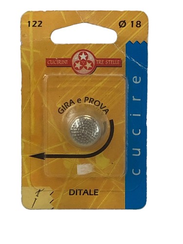 Ditale metallo per - in,